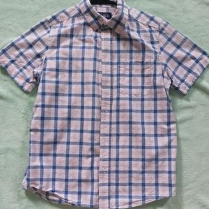 Boys Children's Place Pink and Blue Button Down